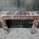 Louis XIV style fireplace in Levanto marble circa 1880