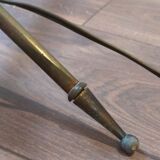 Lampadaire vintage en laiton