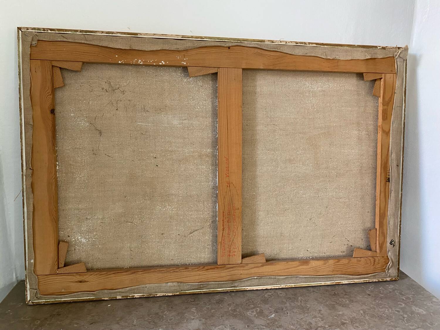 Still life with violin signed