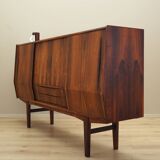 Buffet haut en palissandre, design danois, années 1970, production : Danemark