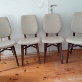 Chairs 60s Skaï beige