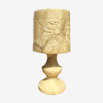 Vintage alabaster lamp