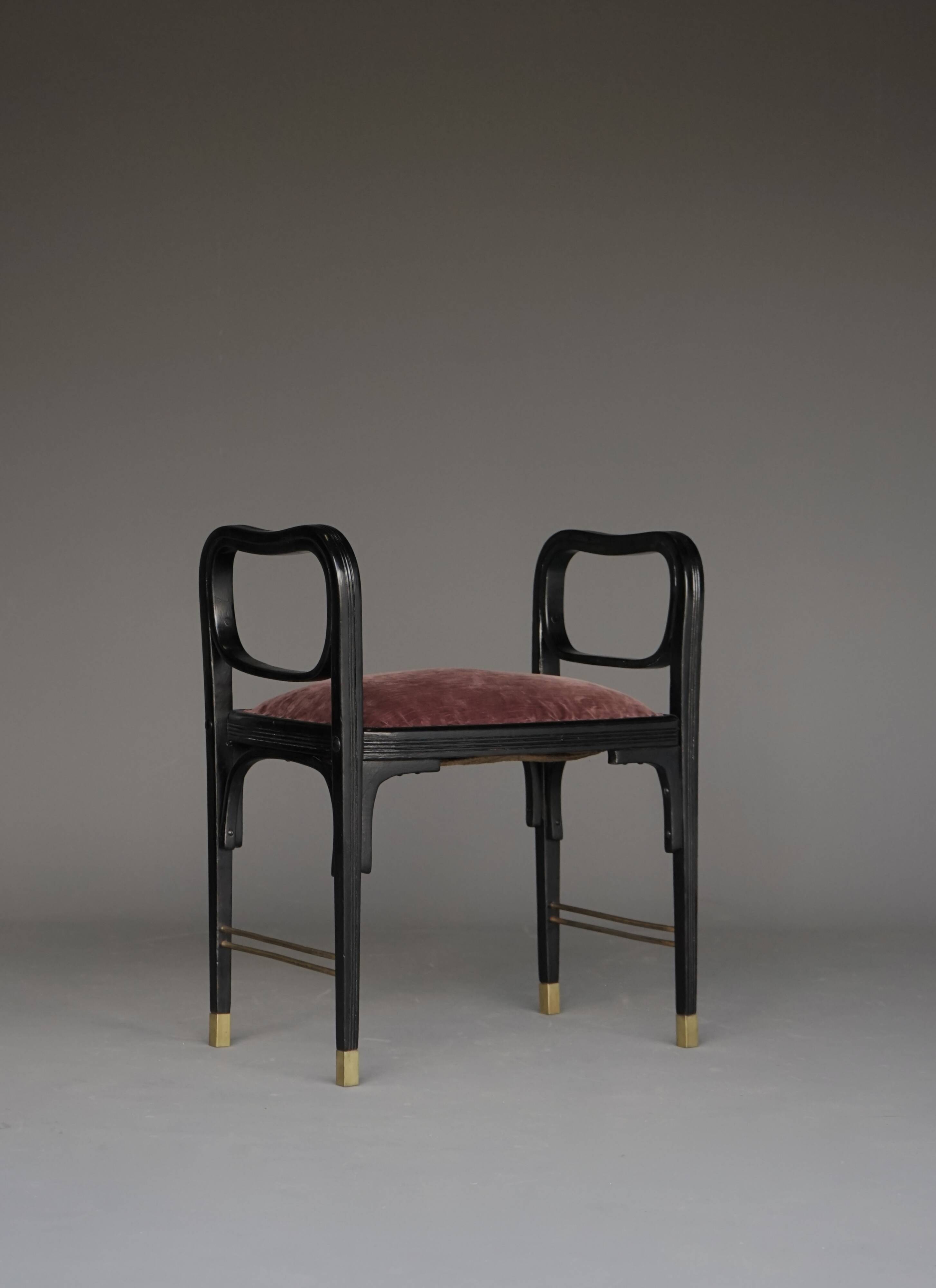 Bentwood Stool model 412 by Otto Wagner for J.& J.Kohn, 1902