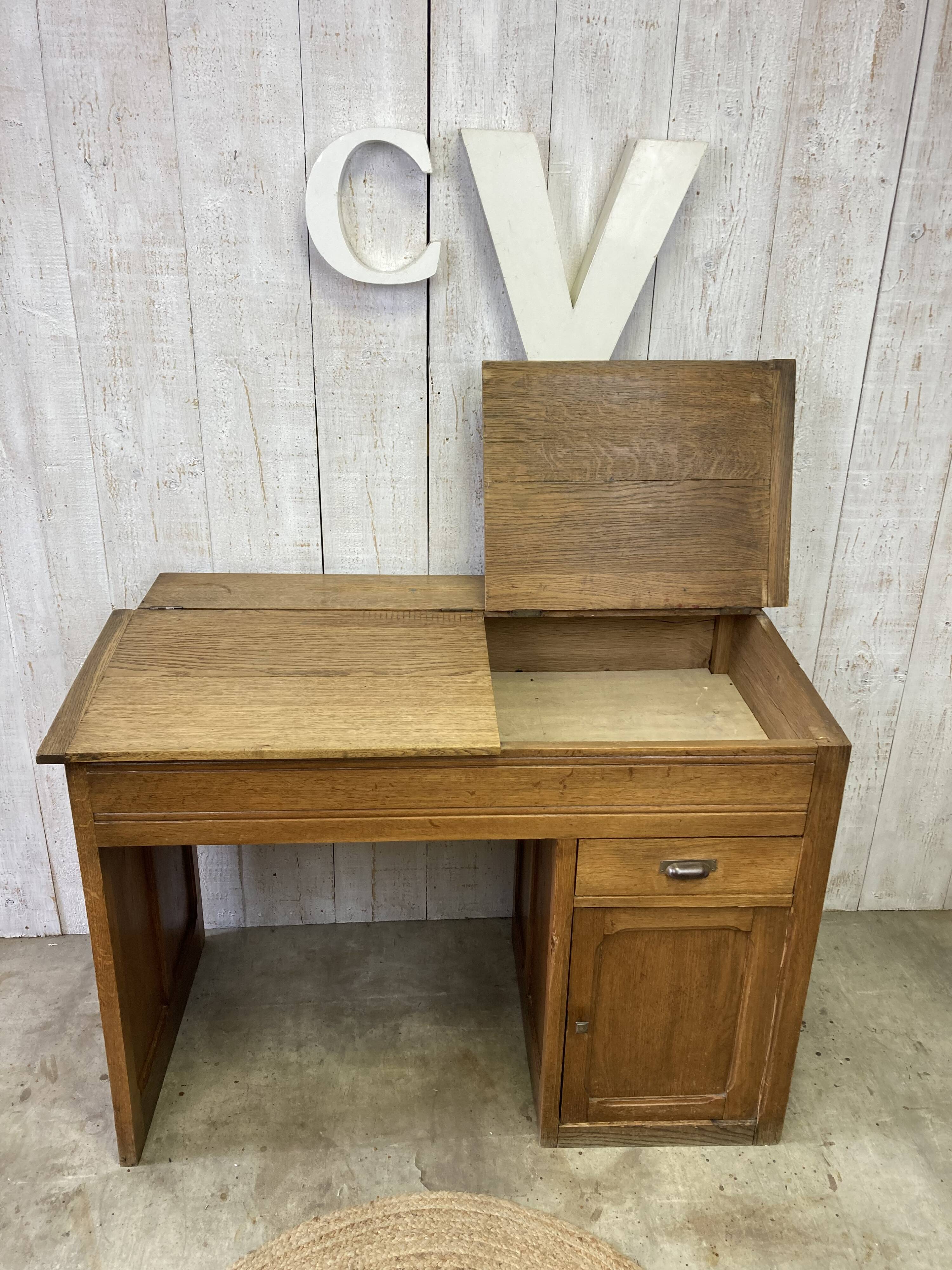 Vintage teacher's desk