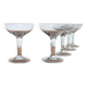 5 bistro champagne glasses
