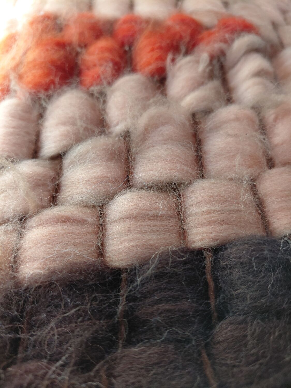 Macramé lampshade 1970