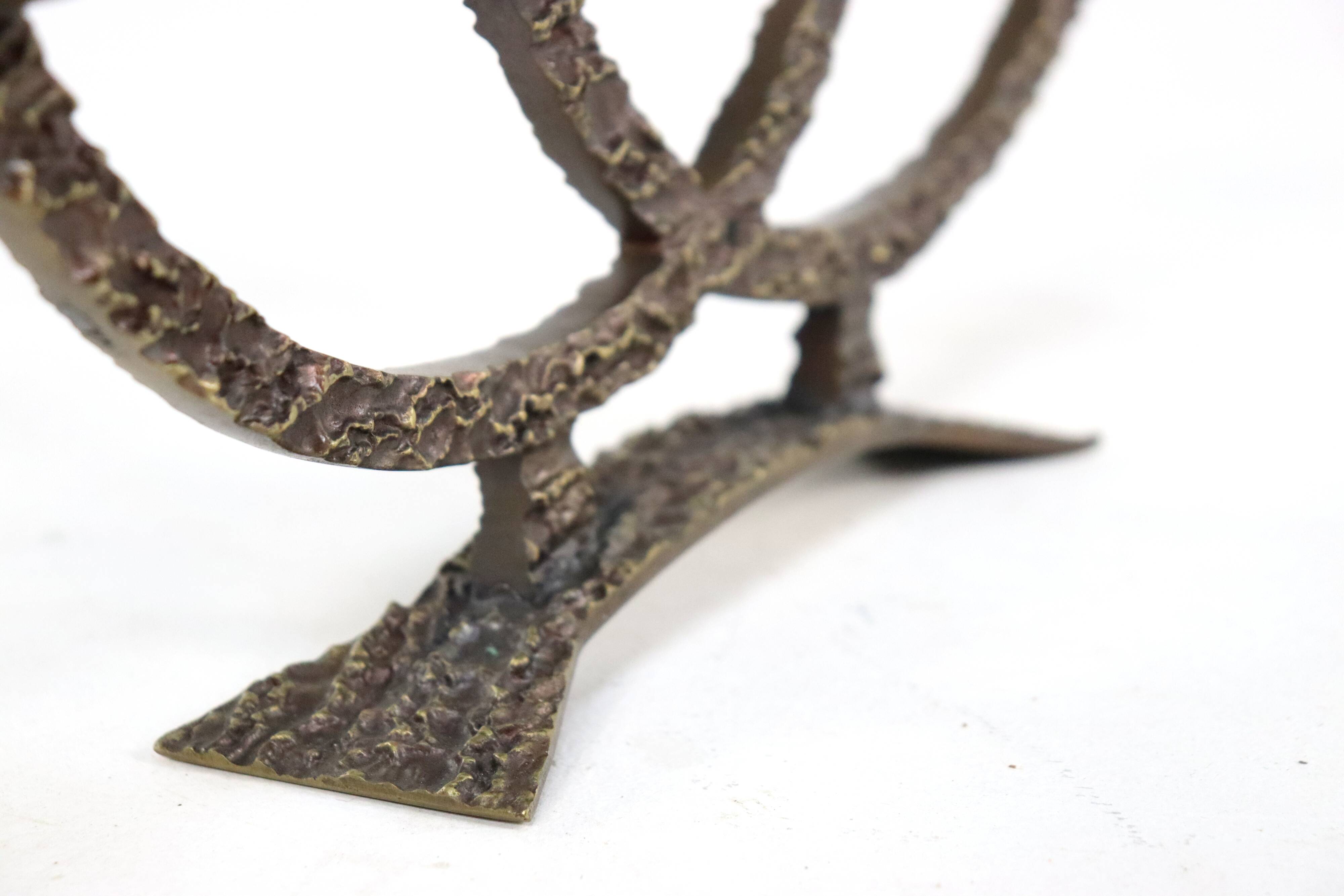 Brutalist candle holder