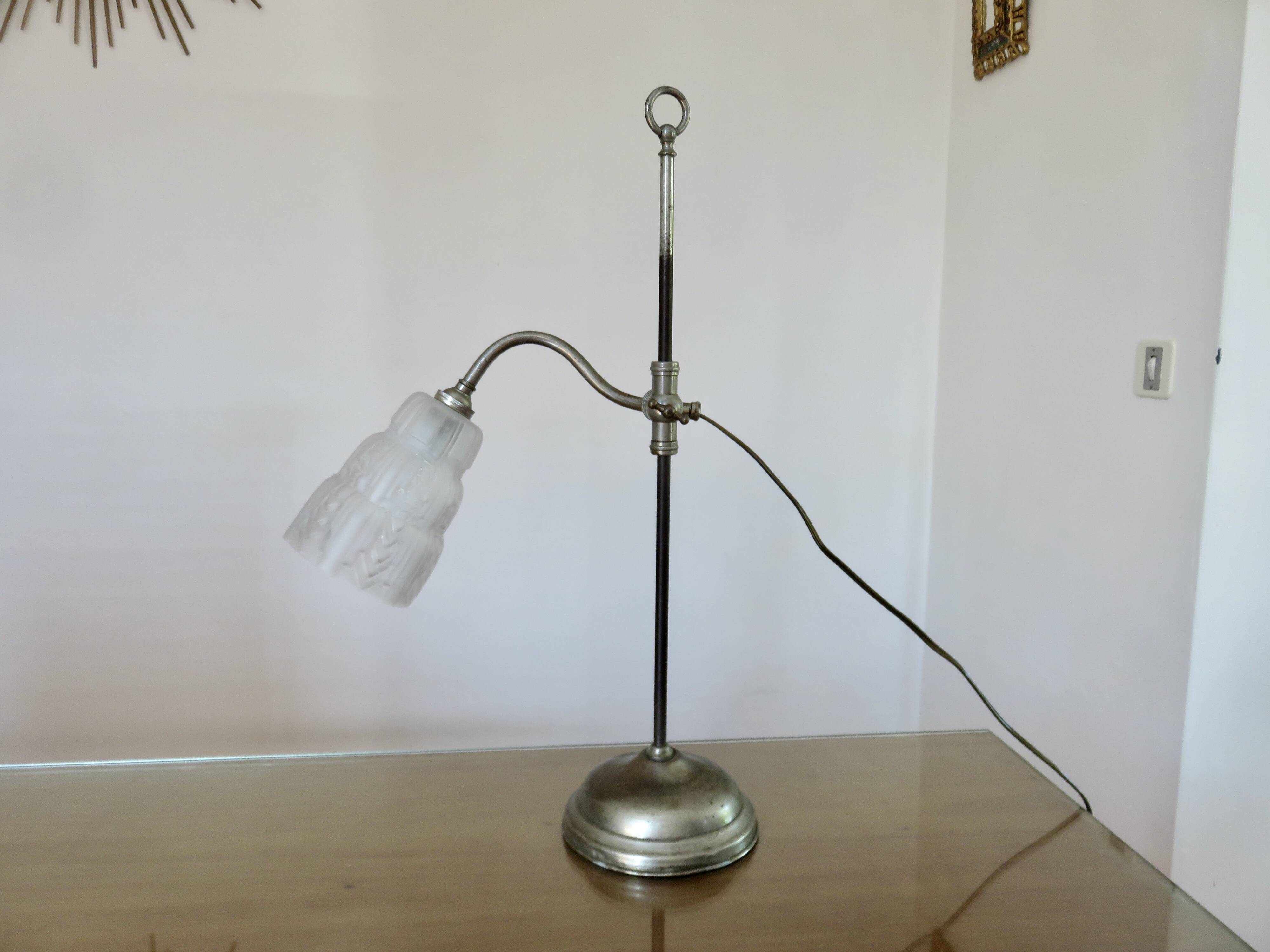 Jeweler's lamp, art deco, 20s-30s