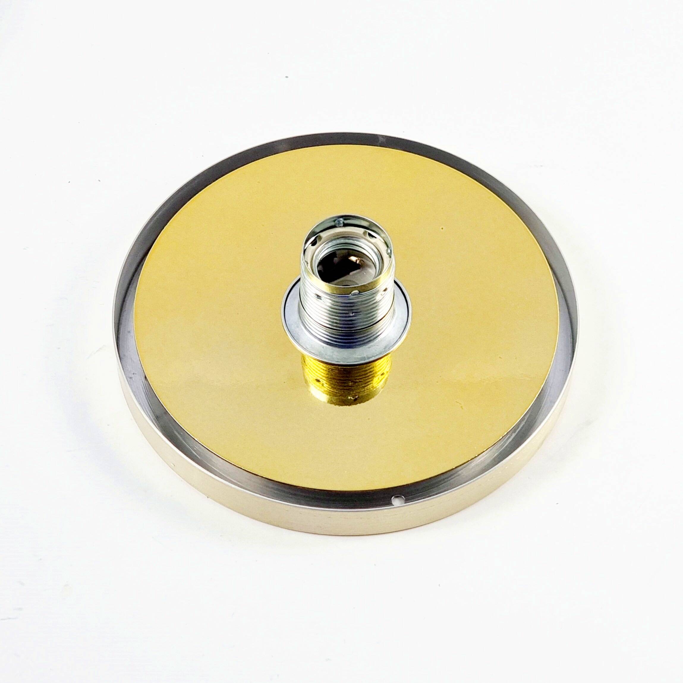 Applique murale ou plafonnier « Donut » du milieu du siècle de Doria Leuchten, Allemagne, années 1960