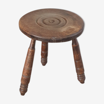 Wooden stool