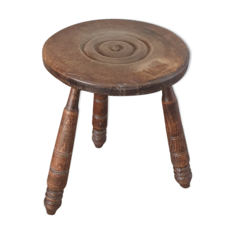 Wooden stool