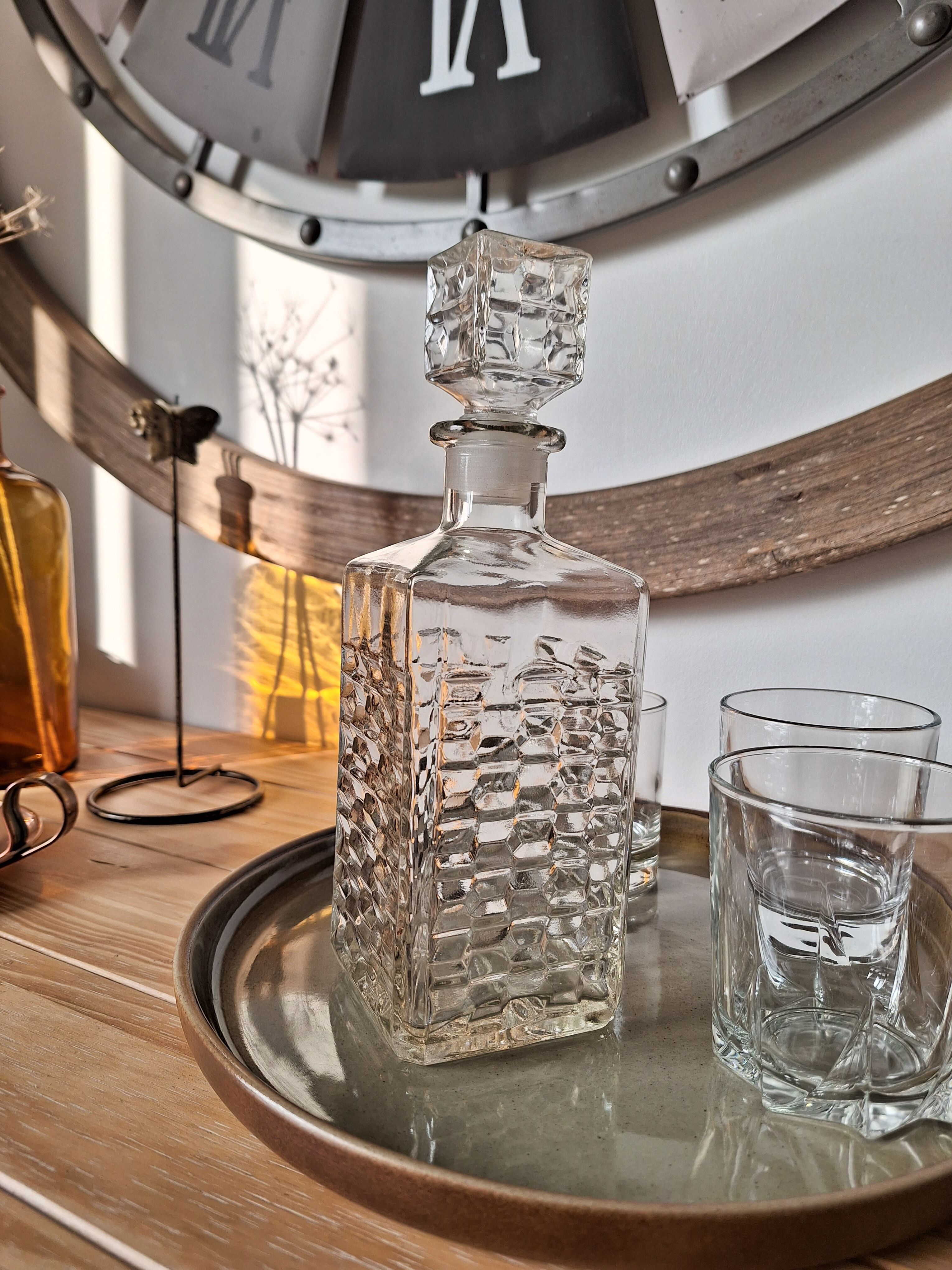 Vintage whisky decanter