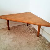 Oak tripod angle low table