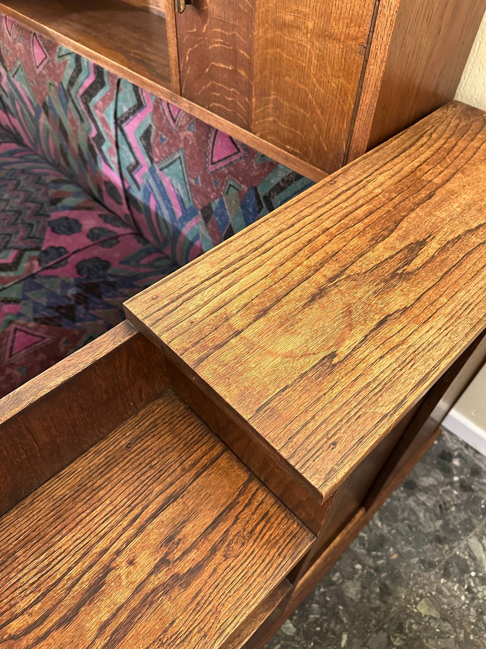 Rare unité de salon / lit de jour Art Déco des années 1930