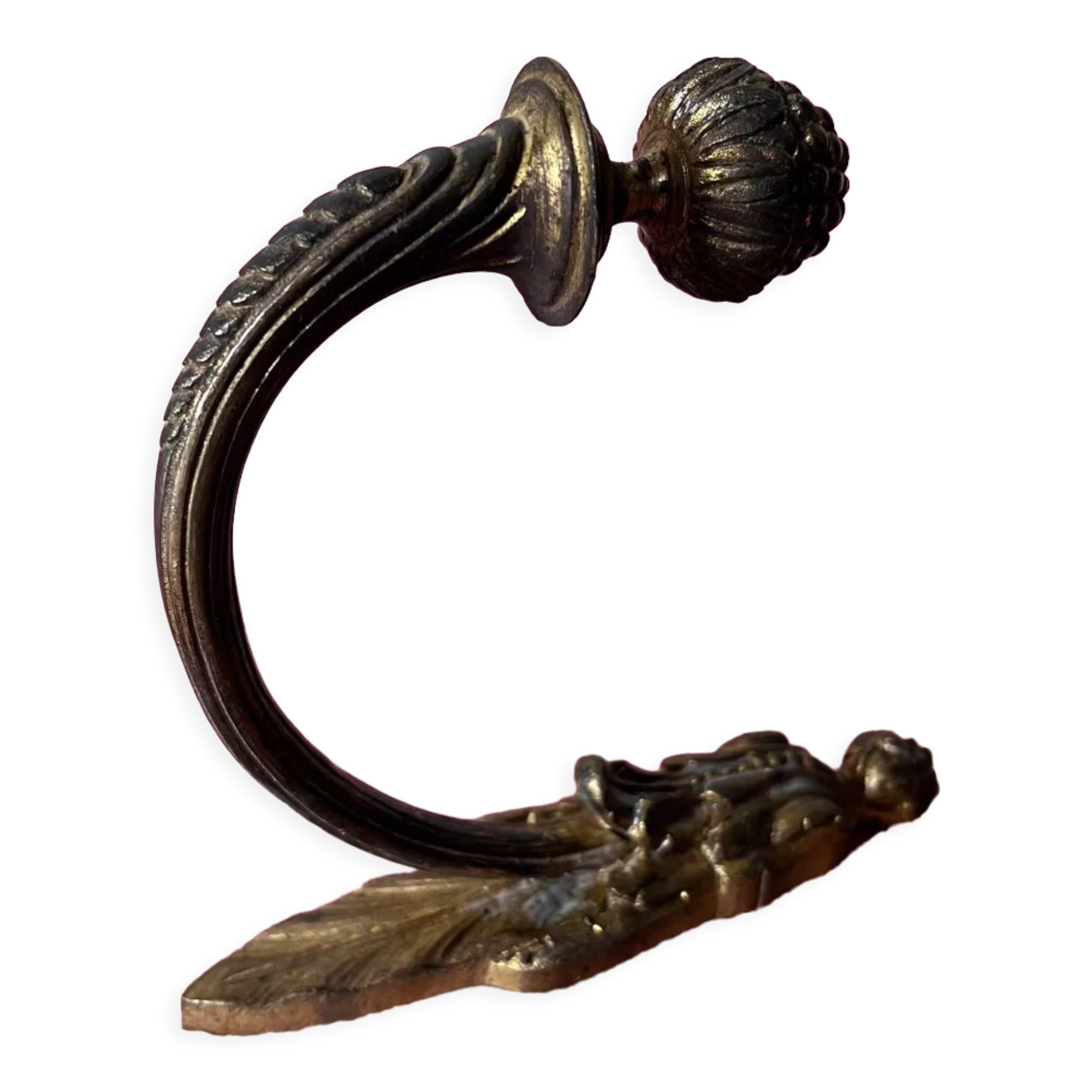 Golden bronze tieback