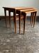 Tables gigogne de Kai Kristiansen édité par VM Denmark 1950