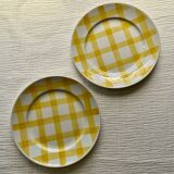 Yellow plate x2