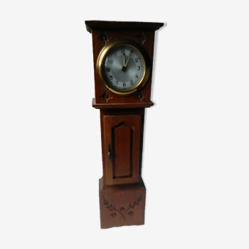 Control cabinet pendulum clock in comtoise wood