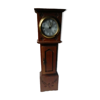 Meuble de maitrise pendule horloge en bois comtoise