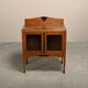 Art Deco Amsterdam School Tea or Display Cabinet in solid oak, Netherlands