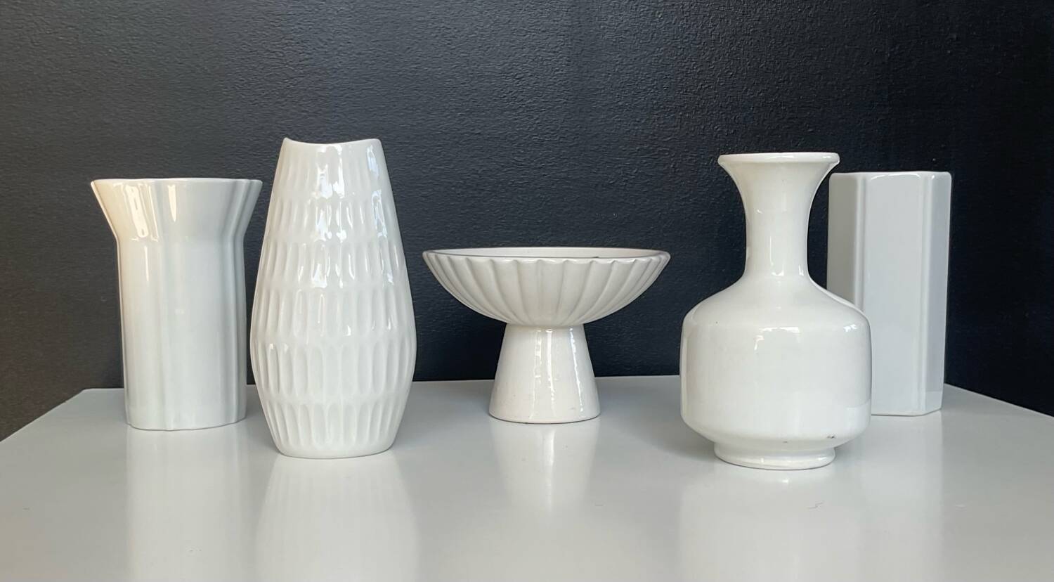 Série de 5 vases miniatures des années 60-70