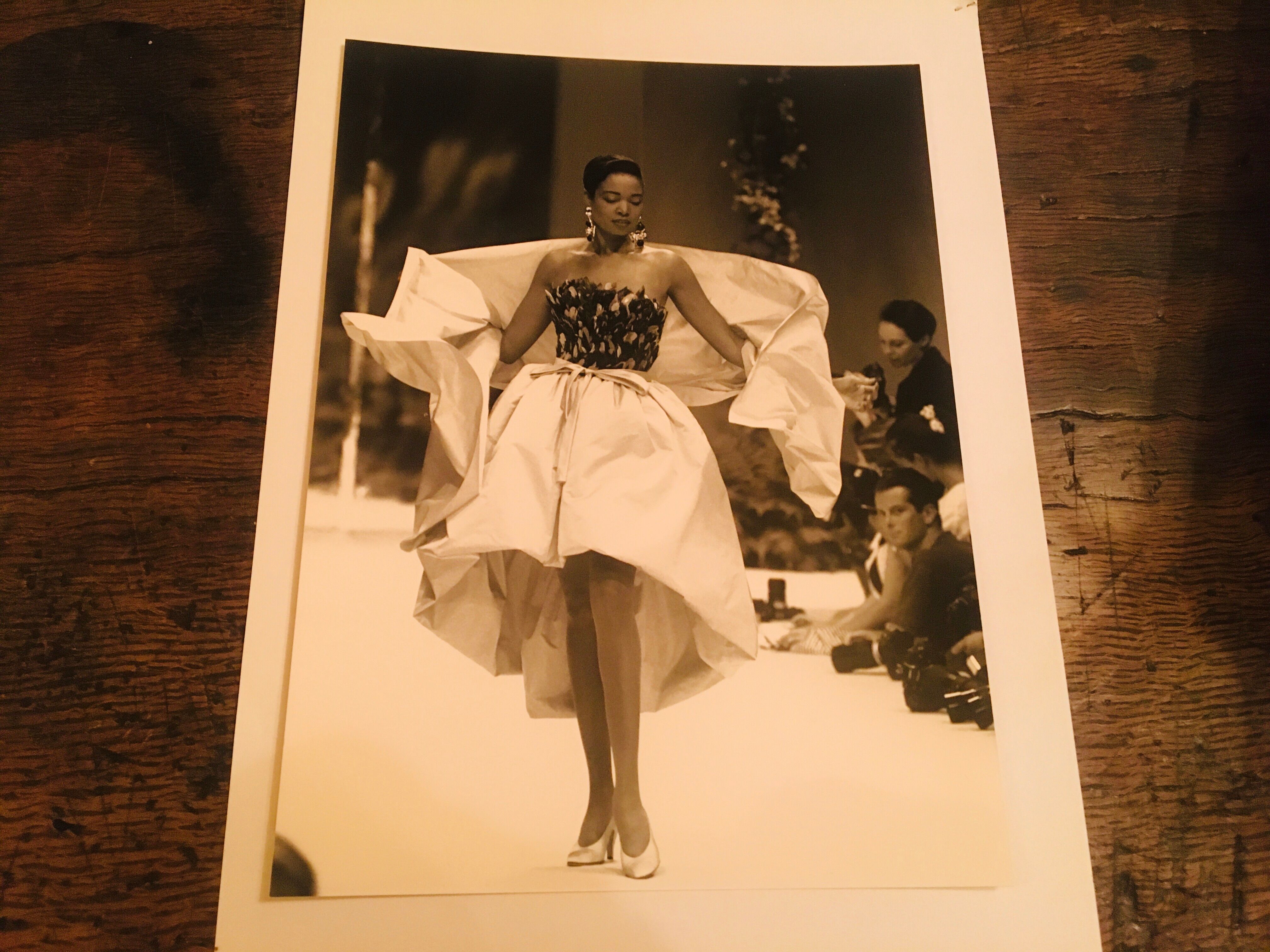 Givenchy original vintage press fashion photography 1990s