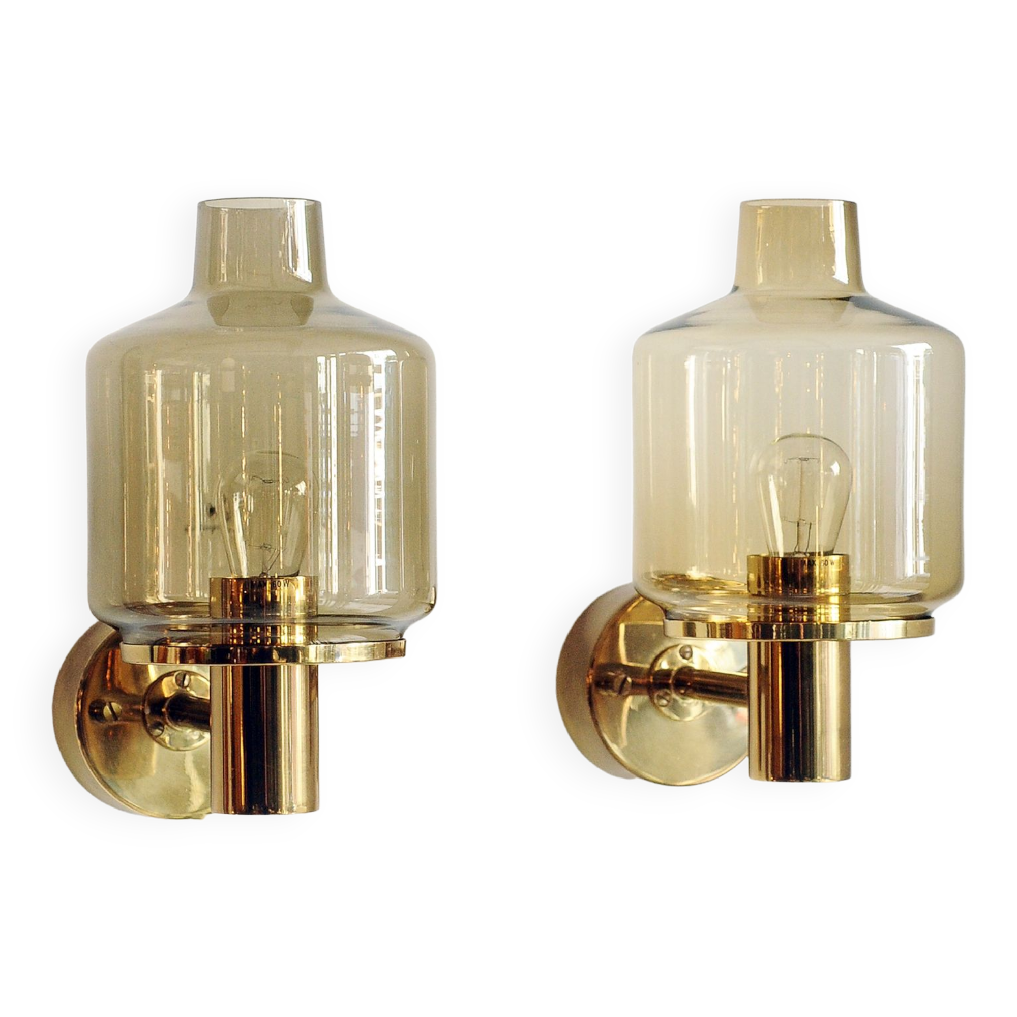 Pair of Hans Agne Jakobsson wall lamps