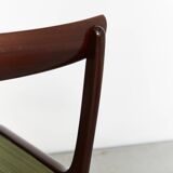 Chaise par Ole Wanscher en acajou pour Poul Jeppesens, Rungsted 1950