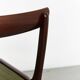 Chaise par Ole Wanscher en acajou pour Poul Jeppesens, Rungsted 1950