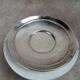 Vintage silver-plated cup and saucer