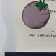 Vintage educational wall hanging roll chart biology