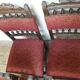 Series of 6 reupholstered Renaissance style chairs