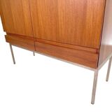 Mid-century teak highboard S21 by Dieter Waeckerlin for Behr