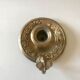 Art nouveau golden bronze candlestick