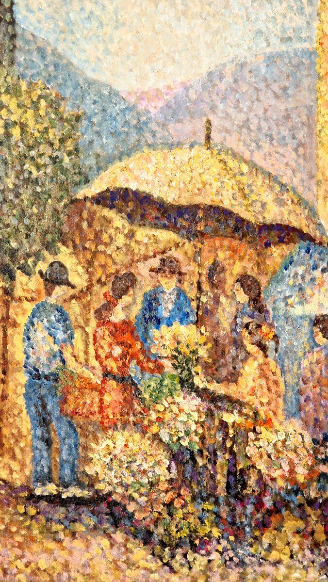 The Flower Market by Colette Fromentin