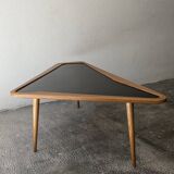 Table basse tripode forme libre, Charles Ramos, France, 1950