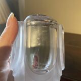 Crystal lighter signed Daum
