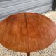 Scandinavian-style round table