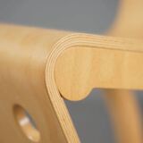 Postmodern plywood chair