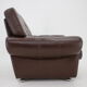 1970s Danish Brown Leather Armchair, Denmark