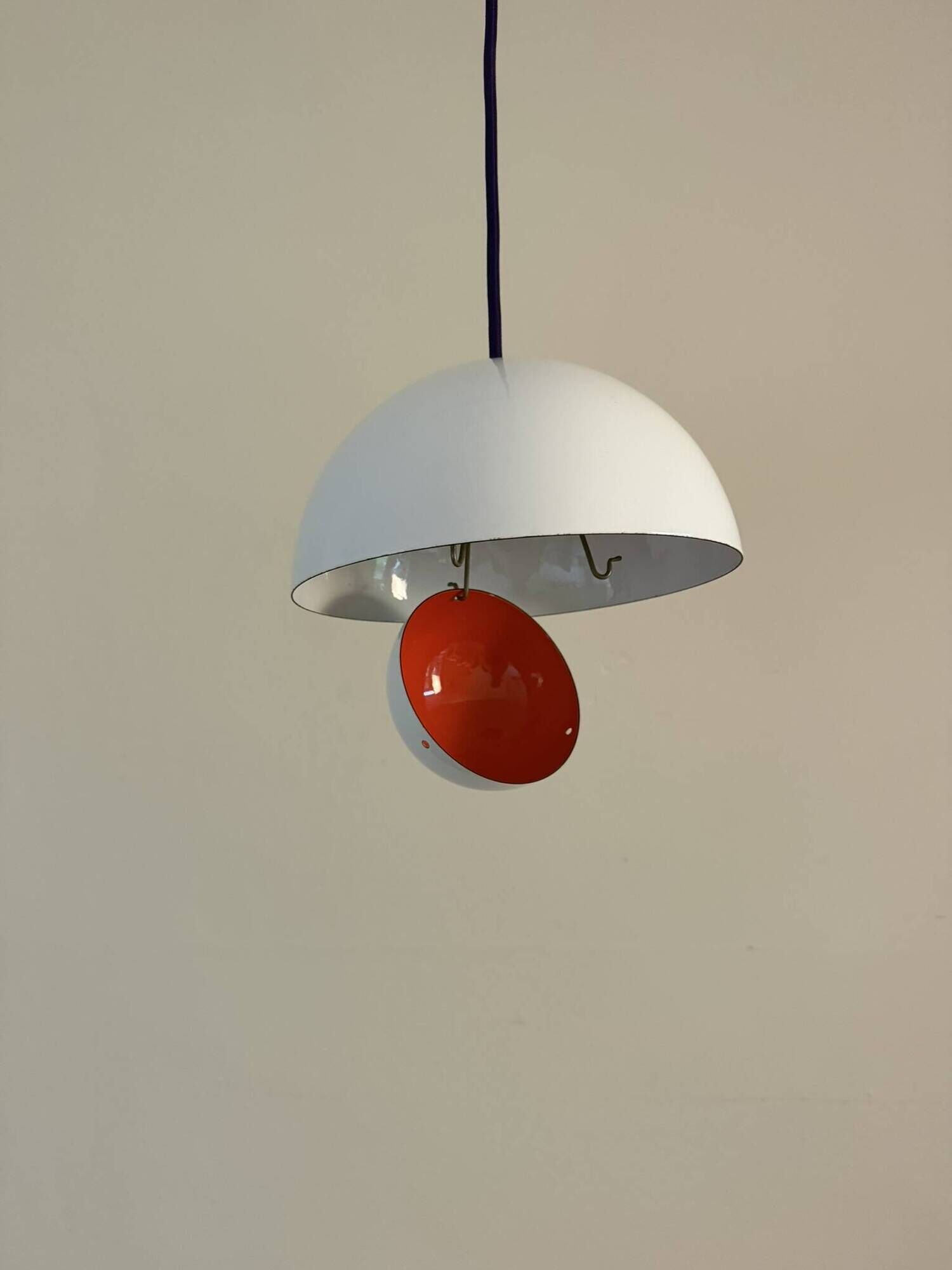 Vintage Louis Poulsen Flowerpot - Verner Panton - Danish design lamp