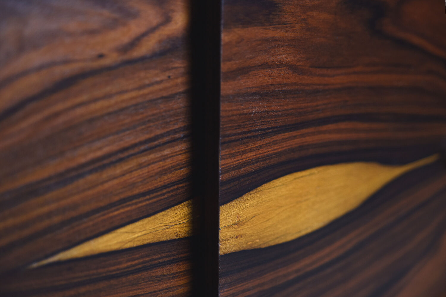 Mid-century modern Swedish rosewood and birch sideboard, 1960s
