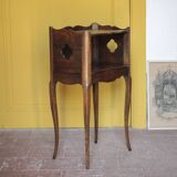 Bedside table, nightstand wood, accent furniture, antique furniture