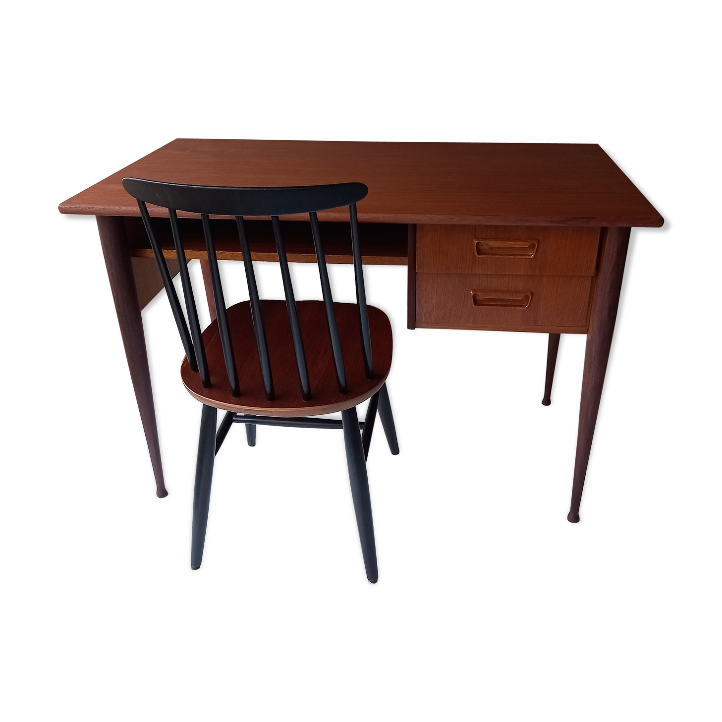 Scandinavian teak office 60s