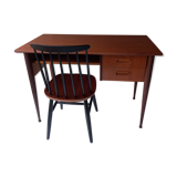 Scandinavian teak office 60s