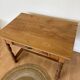 Renovated oak desk table