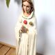 Statuette Maria Rosa Mystica en plâtre