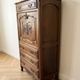 Secrétaire ancien en bois massif sculpté