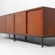 Sideboard in teak by C. Wulput, Belgium 1960s