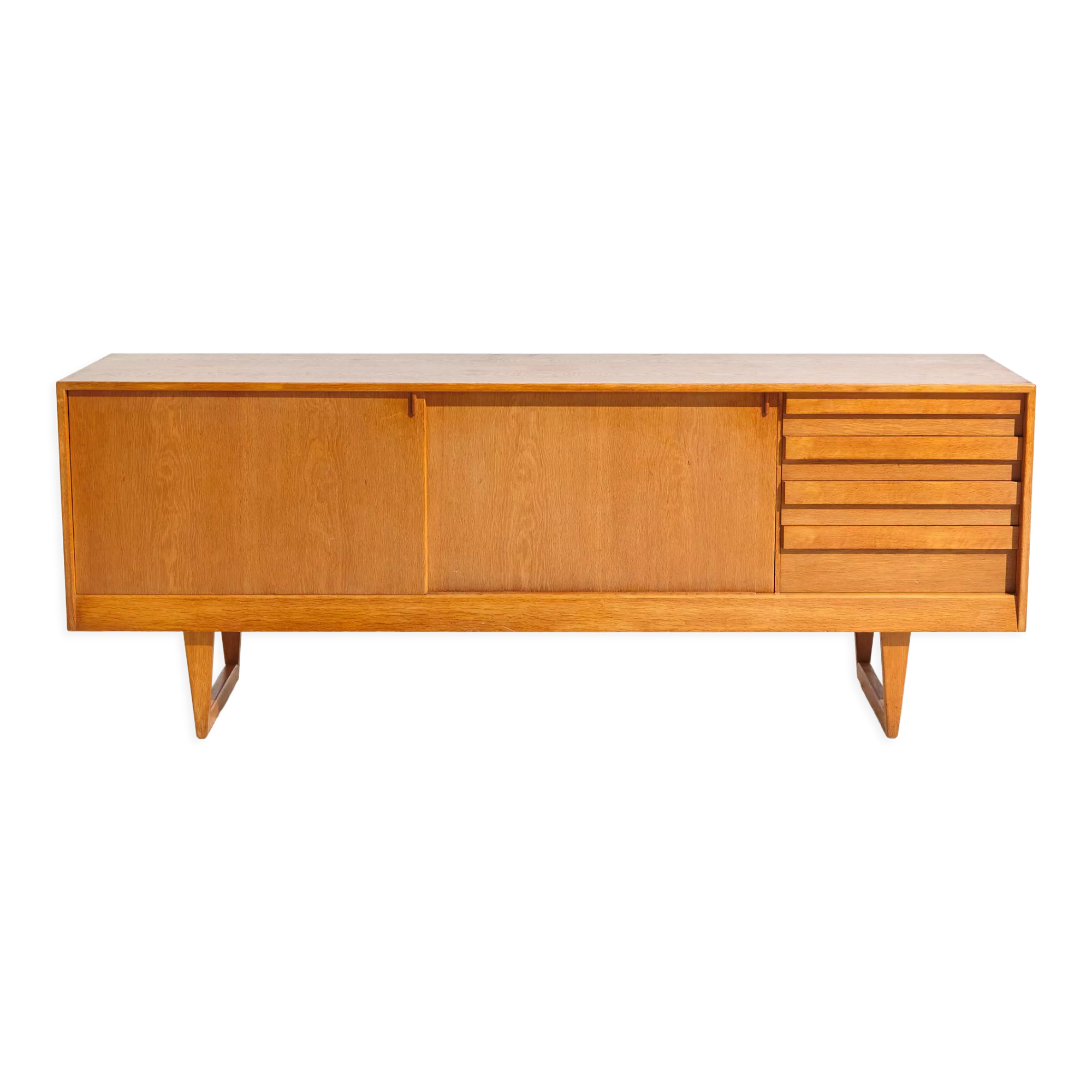 Oak sideboard by kurt østervig for kp møbler